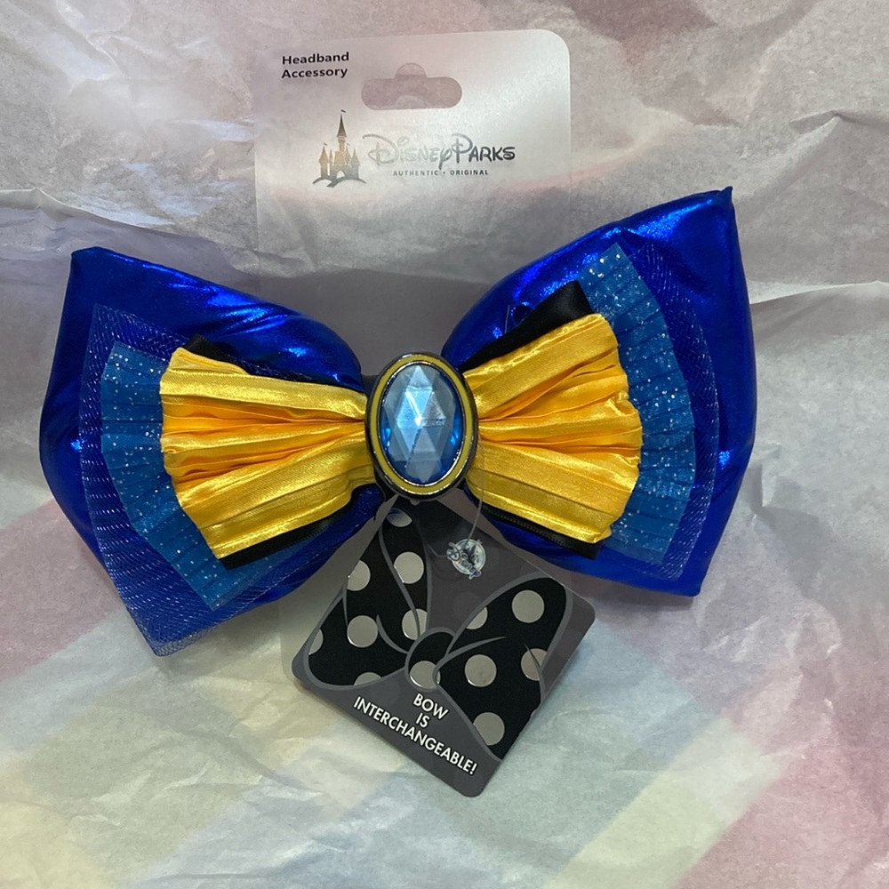 Dori From Finding Nemo Disney Parks Blue and Yellow Bow Headband Great Clip